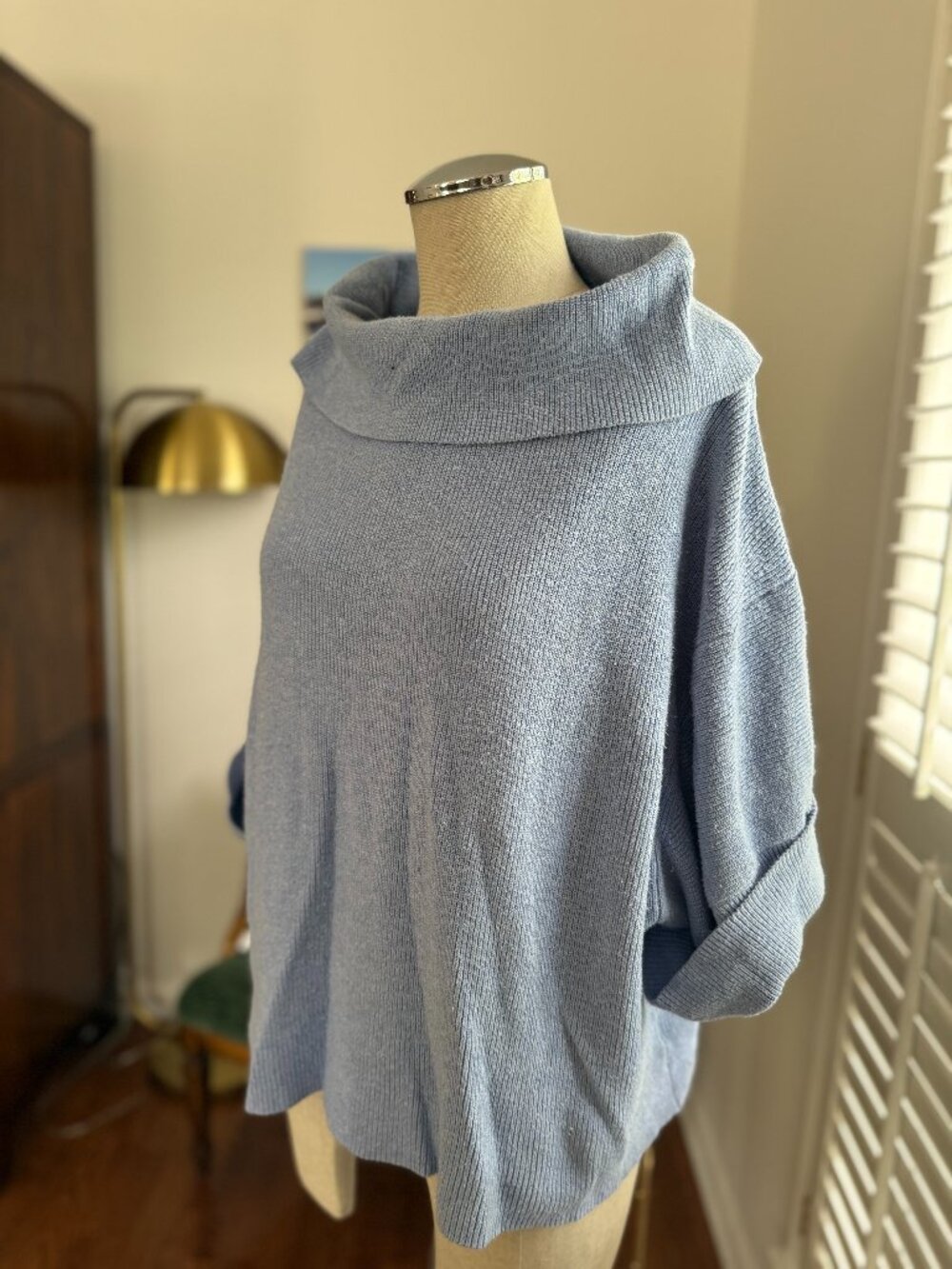 Anthropologie cowl neck sweater
